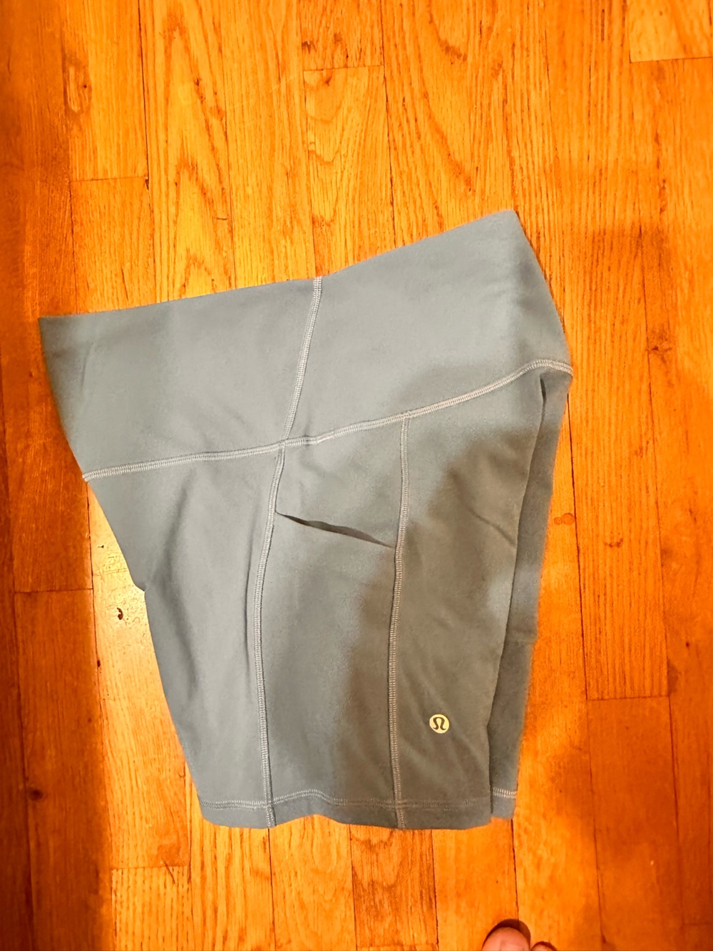 lululemon athletica Blue wunder train shorts 6” inseam